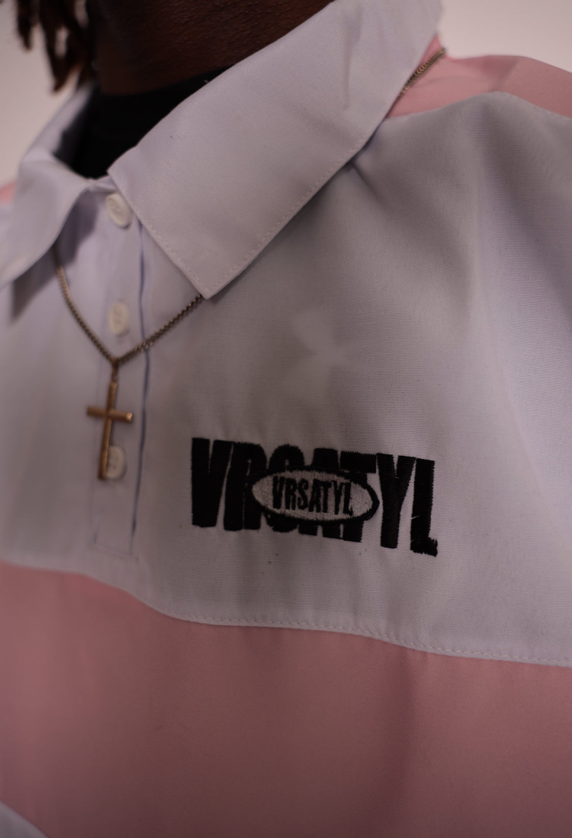 BABY PINK "BOX BADGE" POLO