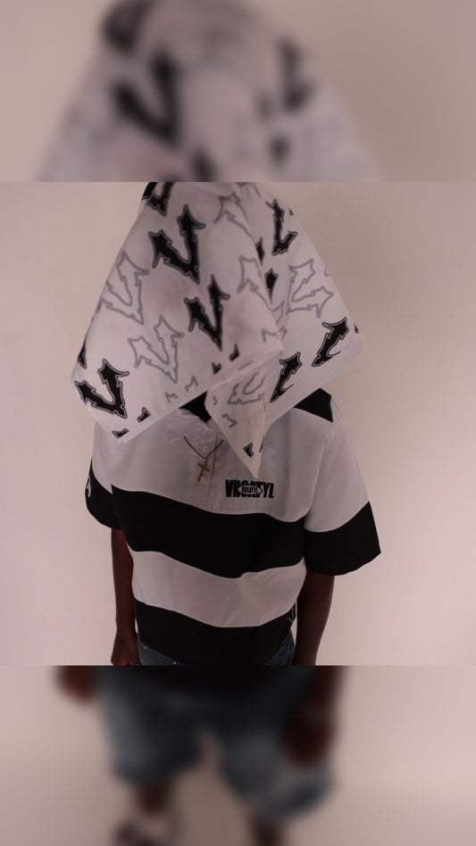 BLACK "BOX BADGE" POLO